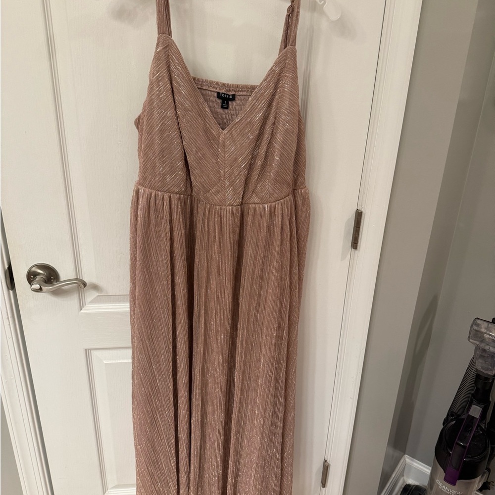 Torrid Shimmering Pink Dress